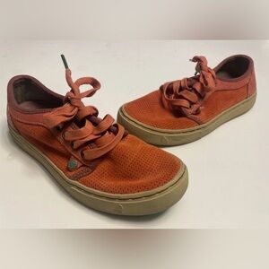 Satorisan Womens Suede Punch Leather Lace Up Shoes Sneakers size EU 37 / Us 6.5